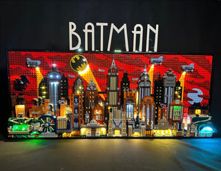 Batman Gotham City 76271 Custom Lighting Kit for LEGO® Set