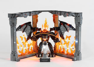 Lord of the Rings Balrog Book Nook 10367 Custom Lighting Kit for LEGO® Set Light up kit United Brick Co®