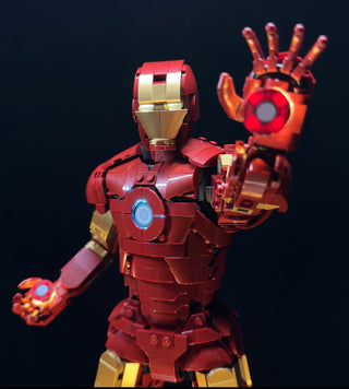 Iron Man Mark 3 76344 Custom Lighting Kit for LEGO® Set Light up kit United Brick Co®