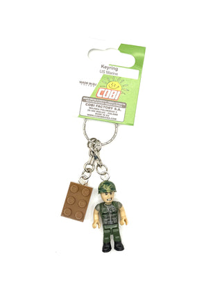 US Marine Figure Key Chain Made in Poland by COBI Key Chain Cobi Toys