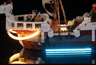 One Piece The Going Merry Pirate Ship 75639 Custom Lighting Kit for LEGO® Set Light up kit United Brick Co®