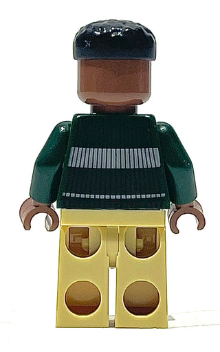 Blaise Zabini - Dark Green Slytherin Quidditch Sweater, Tan Legs, hp401 Minifigure LEGO®   