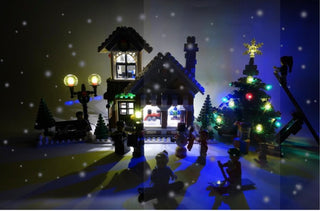 Winter Village Toy Shop 10249 Custom Lighting Kit for LEGO® Set