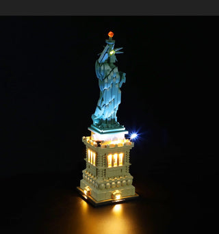 Statue of Liberty 21042 Custom Lighting Kit for LEGO® Set