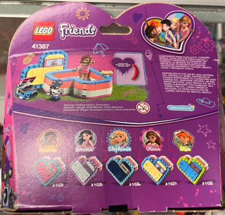 Olivia's Summer Heart Box, 41387 Building Kit LEGO®   
