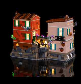 Italian Riviera 21359 Custom Lighting Kit for LEGO® Set Light up kit United Brick Co®