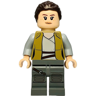 Rey - Dark Tan Jacket, sw0888 - LEGO® Star Wars Minifigure Minifigure LEGO® Like New