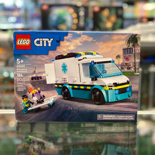 Emergency Ambulance, 60451 Building Kit LEGO®