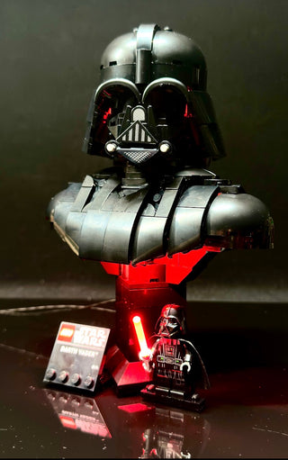 Darth Vader Bust 75439 Custom Lighting Kit for LEGO® Set