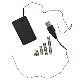 .8mm DIY LED Lighting System Multi-Port Adaptors & Power Sources