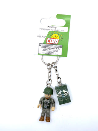 Paratrooper 101st Airborne Figure Key Chain Made in Poland by COBI Key Chain Cobi Toys