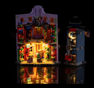 Diagon Alley Weasleys' Wizard Wheezes 76422 Custom Lighting Kit for LEGO® Set
