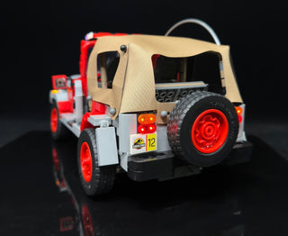 Jurassic Park Jeep Wrangler 77984 Custom Lighting Kit for LEGO® Set