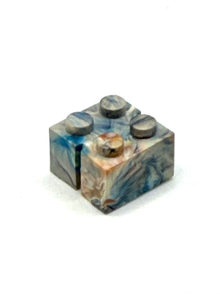 Automatic Binding Brick 2x2 with Opposite Slots, bslot02a No Logo