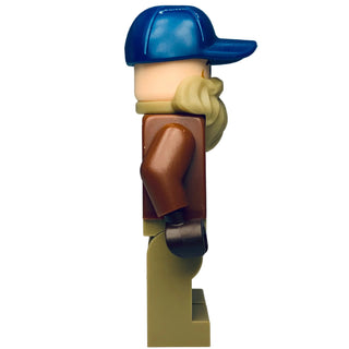 Chief Jim Hopper - Reddish Brown Coat, Dark Blue Cap, Dark Tan Beard, st024 - LEGO® Stranger Things Minifigure Minifigure LEGO®