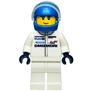 Porsche 919 Hybrid Driver - Blue Helmet, sc032 Minifigure LEGO® Like New