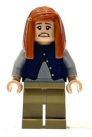 Ginny Weasley - Dark Blue Cardigan Vest, hp437 Minifigure LEGO®   