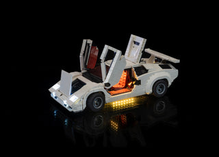 Lamborghini Countach 5000 Set # 10337 Custom Lighting Kit for LEGO® Set