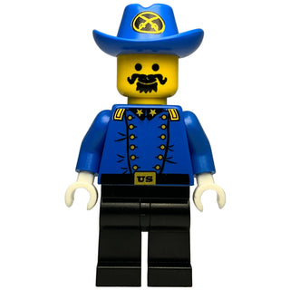 Cavalry Colonel Jefferson, ww001 - LEGO® Western Minifigure