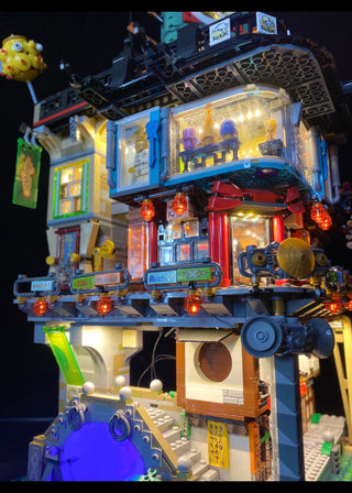 Ninjago City 70620 Custom Lighting Kit for LEGO® Set