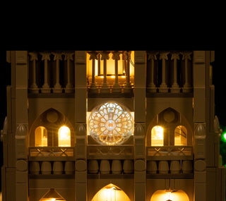Notre-Dame de Paris 21061 Custom Lighting Kit for LEGO® Set Light up kit United Brick Co®