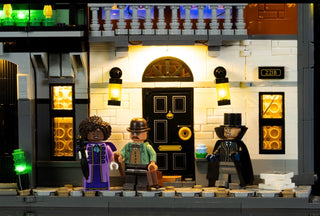Sherlock Holmes Book Nook 10351 Custom Lighting Kit for LEGO® Set Light up kit United Brick Co®
