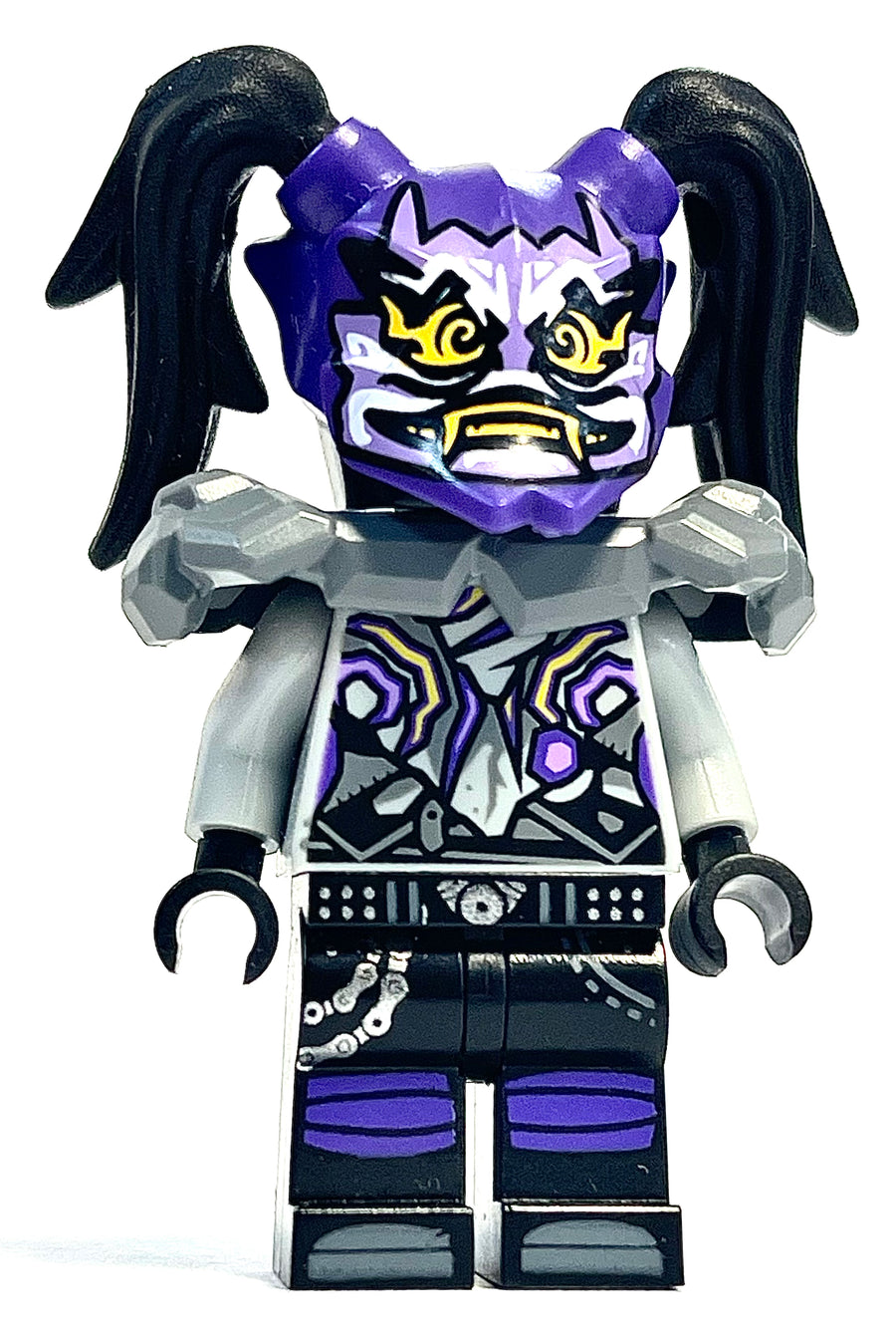 Ultra Violet, (Oni Mask of Hatred), njo397 Minifigure LEGO® Slightly Used Good Condition  