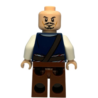 Captain Jack Sparrow, poc001 - LEGO® POTC Minifigure