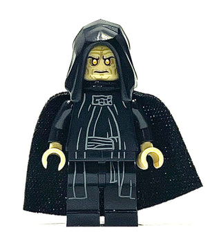 Emperor Palpatine Spongy Cape, Hood Basic, Yellow Eyes, sw1263 Minifigure LEGO®   