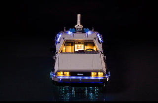 Back to the Future Time Machine 10300 Custom Lighting Kit for LEGO® Set Light up kit United Brick Co®