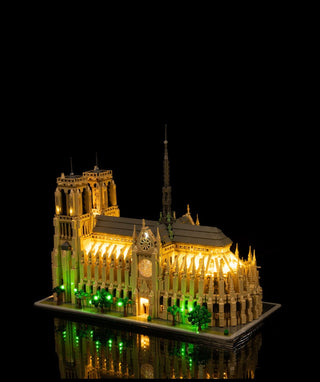 Notre-Dame de Paris 21061 Custom Lighting Kit for LEGO® Set Light up kit United Brick Co®
