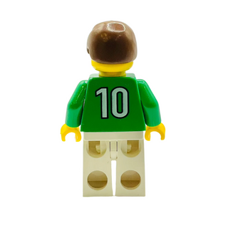 Soccer Player - Green and White Team, soc092 Minifigure LEGO®