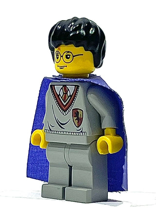 Harry Potter - Gryffindor Shield Torso, Light Gray Legs, Violet Cape, hp036 Minifigure LEGO®   