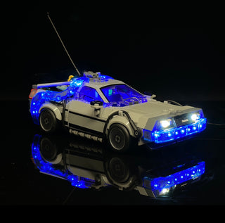 The Delorean Time Machine 21103 Custom Lighting Kit for LEGO® Set