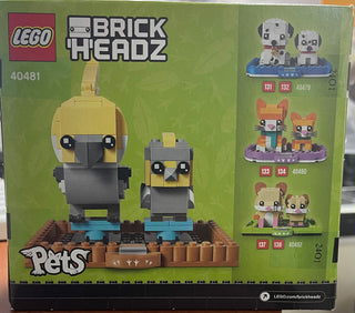 BrickHeadz: Pets: Cockatiel & Chick, 40481 Building Kit LEGO®   