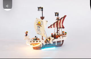 One Piece The Going Merry Pirate Ship 75639 Custom Lighting Kit for LEGO® Set Light up kit United Brick Co®