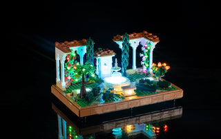 Fountain Garden 10359 Custom Lighting Kit for LEGO® Set