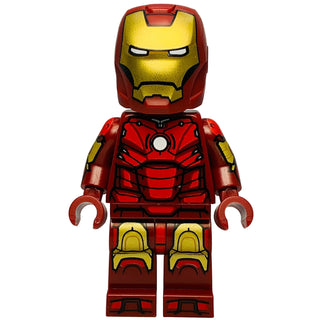 Iron Man - Mark 3 Armor, Printed Arms, sh1097 - LEGO® Marvel Minifigure Minifigure LEGO® Like New