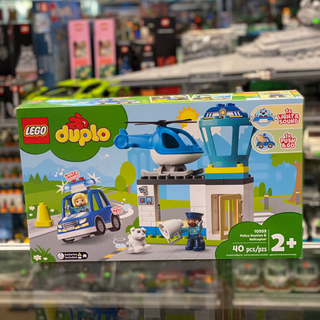 Police Station & Helicopter, 10959 Building Kit United Brick Co®