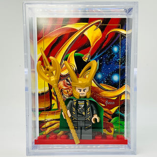 Loki with Trading Card & Collector’s Case Minifigure LEGO® Card 2