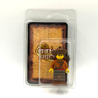 Sherpa Sanjye Dorje w/ Collectors Card & Display LEGO® Adventurers Minifigure