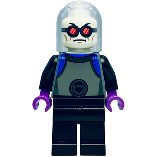 Mr. Freeze - Flat Silver and Black Outfit, sh0963 Minifigure LEGO® Like New