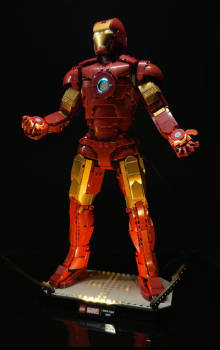 Iron Man Mark 3 76344 Custom Lighting Kit for LEGO® Set Light up kit United Brick Co®