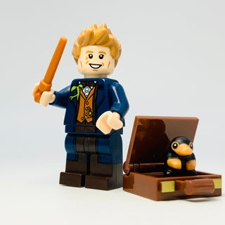 Newt Scamander, colhp-17 Minifigure LEGO® Complete with stand and accessories