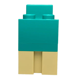 Minecraft Sheep, Dark Turquoise, minesheep13 - LEGO® Minecraft Sheep