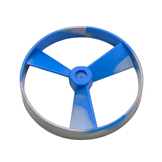 Bionicle Rhotuka Spinner (Propeller/Rotor) with Marbled Light Gray Pattern, Part# 50899pb03