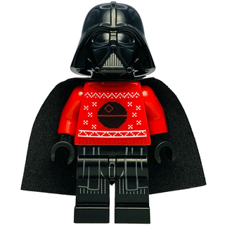 Darth Vader Red Christmas Sweater with Death Star, sw1121 Minifigure LEGO® Like New