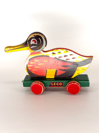 LEGO® Wooden Duck Pull Toy, No. 482