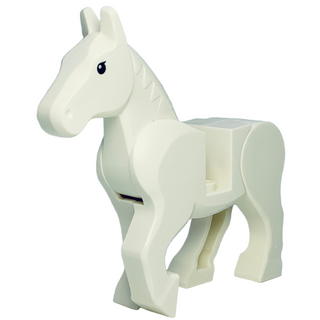 Horse with Black Eyes - 10352c01pb09 LEGO® Animals LEGO®