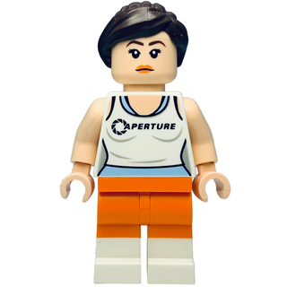 Chell, dim006 Minifigure LEGO® Like New Without Accessory